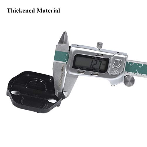 YOCTM غطاء زخرفي لقفل الباب YOCTM لجيب رانجلر JL JLU 4XE 2018-2025 غير محدود صحراوي رياضي روبكون غلادياتور JT (4 أبواب) (عبوة من 6 قطع) - Image 3