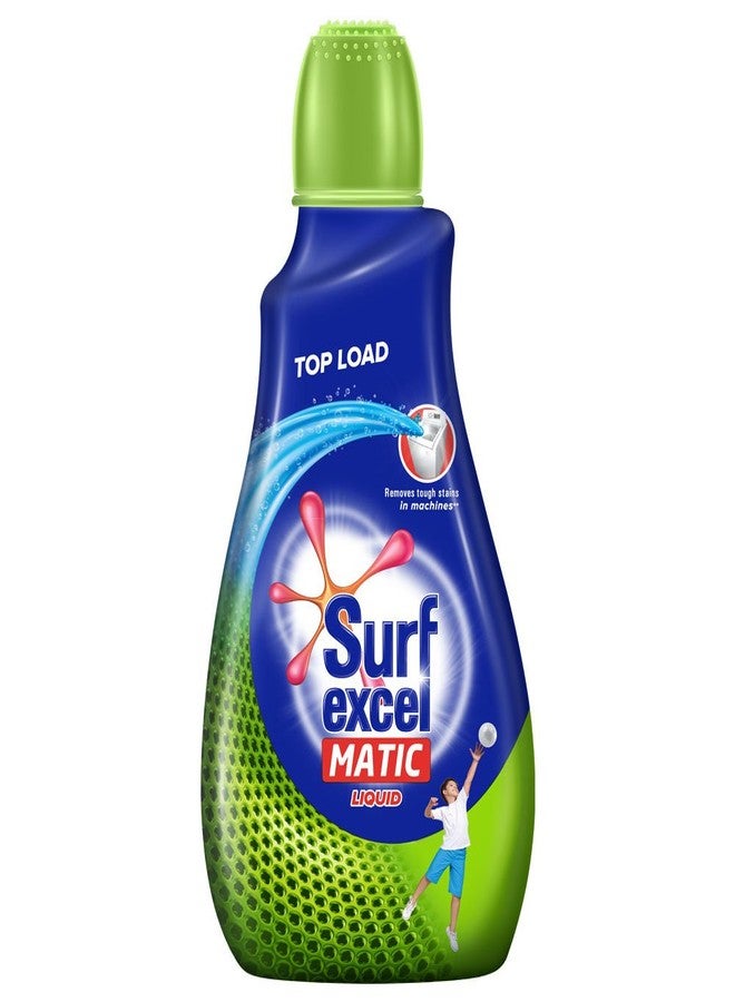 سيرف إيكسل سائل غسيل الأطباق Surf Excel Matic ذو التحميل العلوي - 1.02 لتر وجل غسيل الأطباق Vim برائحة الليمون، عبوة من 750 مل - Image 3