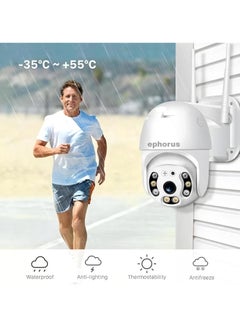 ephorus ephorus V380pro WiFi Camera Outdoor and Indoor Waterproof ip66 Security Camera Colour Night Vision Two Way Audio Full HD  - Image 5