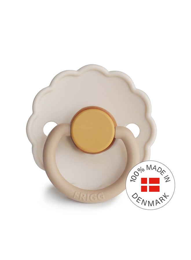 FRIGG Daisy Silicone Baby Pacifier 0-6M 1-Pack Chamomile - Size 1 - Image 3