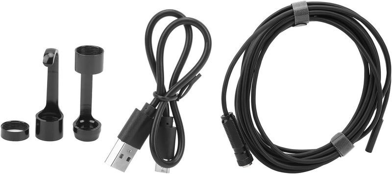 8mm Dual Lens Industrial Endoscope with 4.3 Inch 1080P LCD Display and 9 LED Lights for Pipeline Inspection and Automotive Maintenance - 6.6 ft Cable Length - Split Screen Side (5M) - Image 3