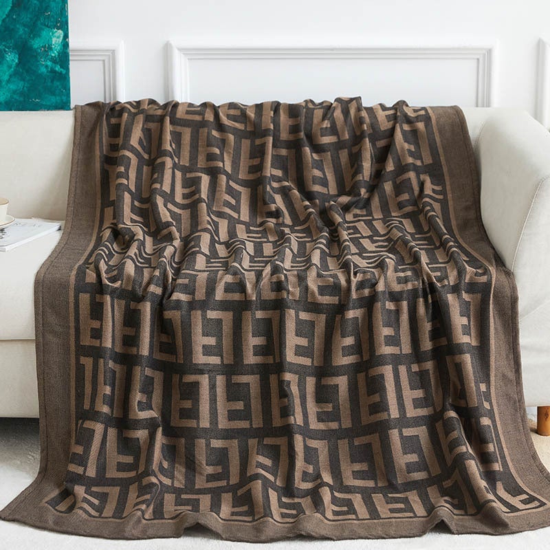 Generic Summer quilts blanket blanket nap blanket custom first class aviation blanket aircraft blanket air conditioning nap blanket  - Image 1