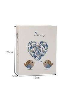 DELGREEN 200 Pockets Stamping Photo Album for 6 Inches Photos Portable Photo Album for Family Wedding Boys Girls  - Image 2