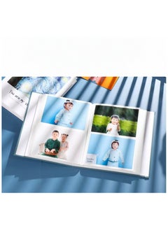 DELGREEN 200 Pockets Stamping Photo Album for 6 Inches Photos Portable Photo Album for Family Wedding Boys Girls  - Image 5