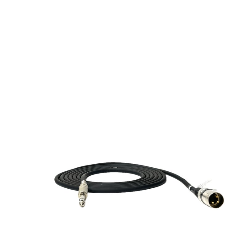 Dual Shielded 6.35mm To XLR M Balanced Audio Cable 8m Black - Image 5