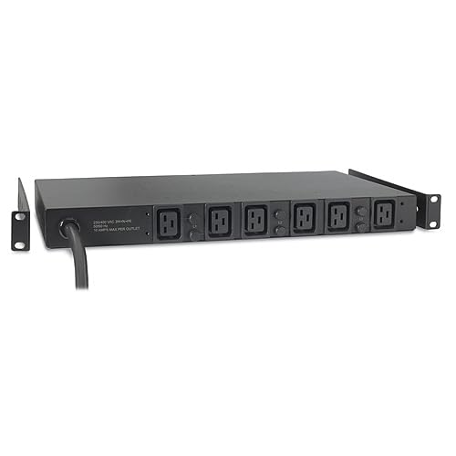 APC Rack Mount PDU, Basic 200V-240V/50A Three-Phase PDU, (6) Outlets, 1U Horizontal Rackmount (AP7516) - Image 5