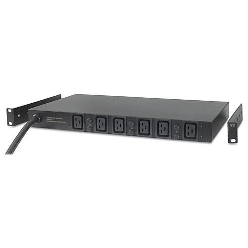 APC Rack Mount PDU, Basic 200V-240V/50A Three-Phase PDU, (6) Outlets, 1U Horizontal Rackmount (AP7516) - Image 4
