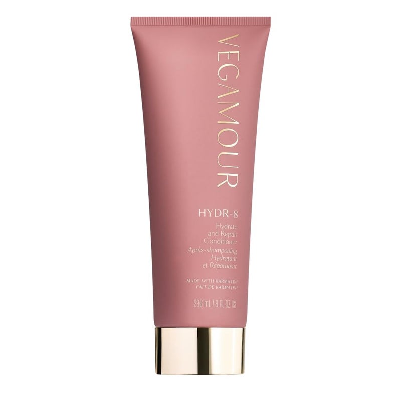 VEGAMOUR HYDR-8 Hydrate and Repair Conditioner - Hydrating Conditioner with Marula Oil, Moringa Oil, Ceramides & Biotin, Natural Conditioner for Dry Hair - Image 1