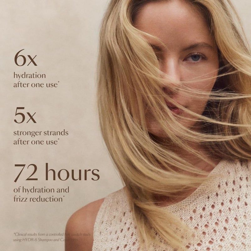 VEGAMOUR HYDR-8 Hydrate and Repair Conditioner - Hydrating Conditioner with Marula Oil, Moringa Oil, Ceramides & Biotin, Natural Conditioner for Dry Hair - Image 2