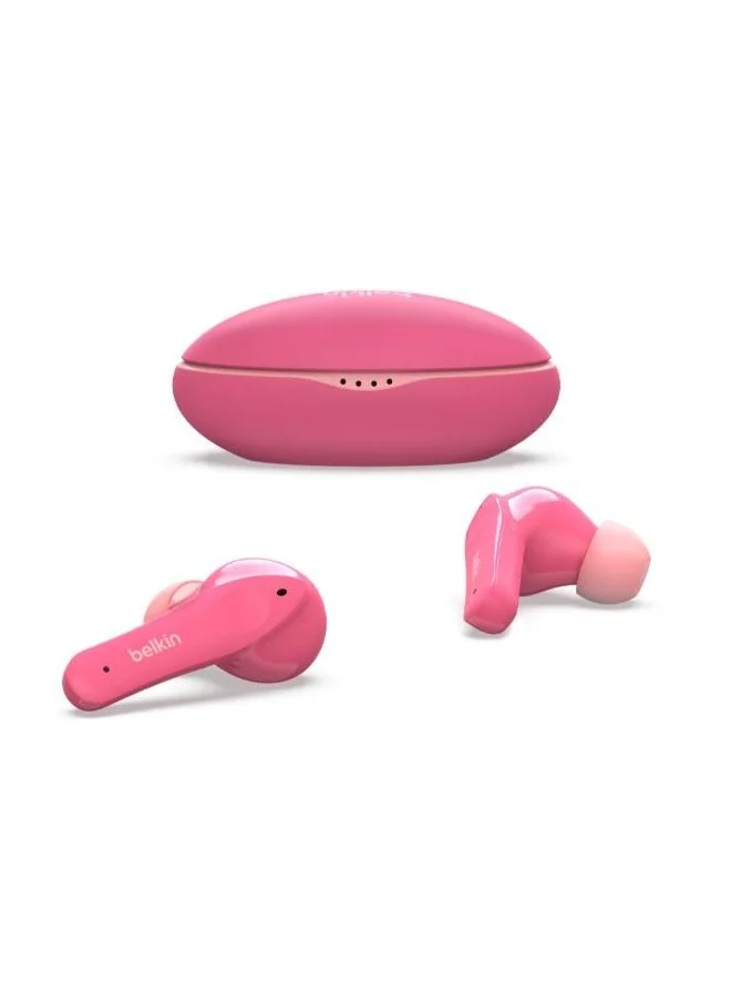 بيلكين BELKIN Soundform Nano - Wireless Earbuds for Kids - Pink