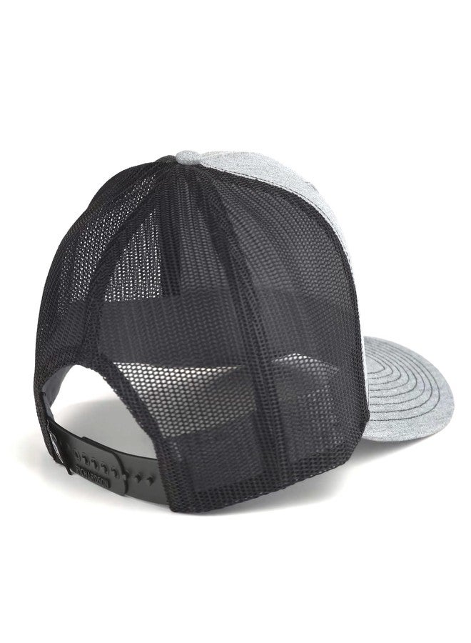 ARIAT Men's Flexfit American Flag Patriot Snapback Baseball Cap, Grey - Image 4