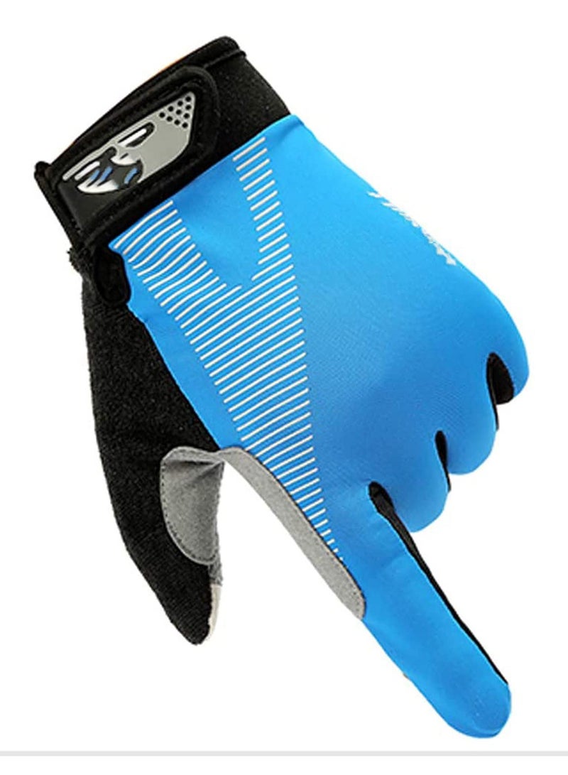 Excefore Cycling Gloves Mountain Bike Gloves Outdoor Full Finger Workout Gloves Breathable Snug, Touchscreen Ultimate Frisbee Gloves Non-Slip Flexible Thin Workout Gloves for Men Women  - Image 4