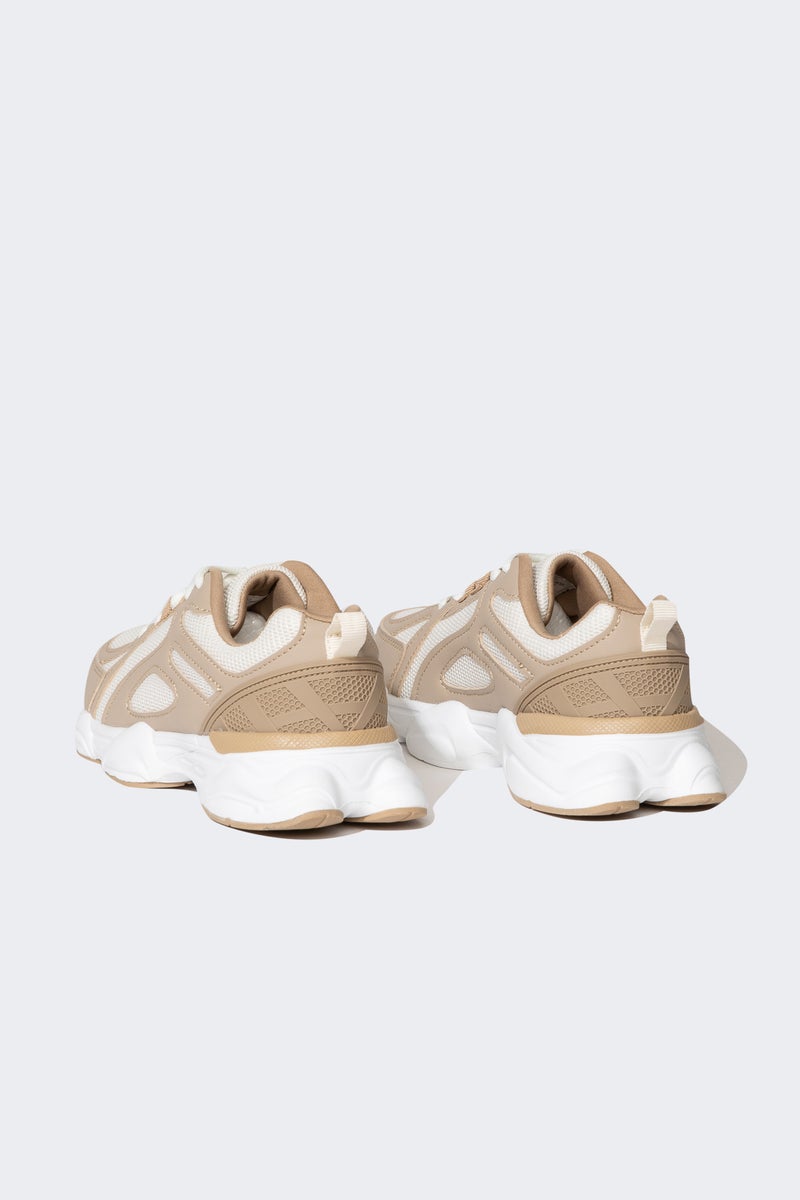 DeFacto Beige Unisex Unisex High Sole Sneakers Casual - Image 3