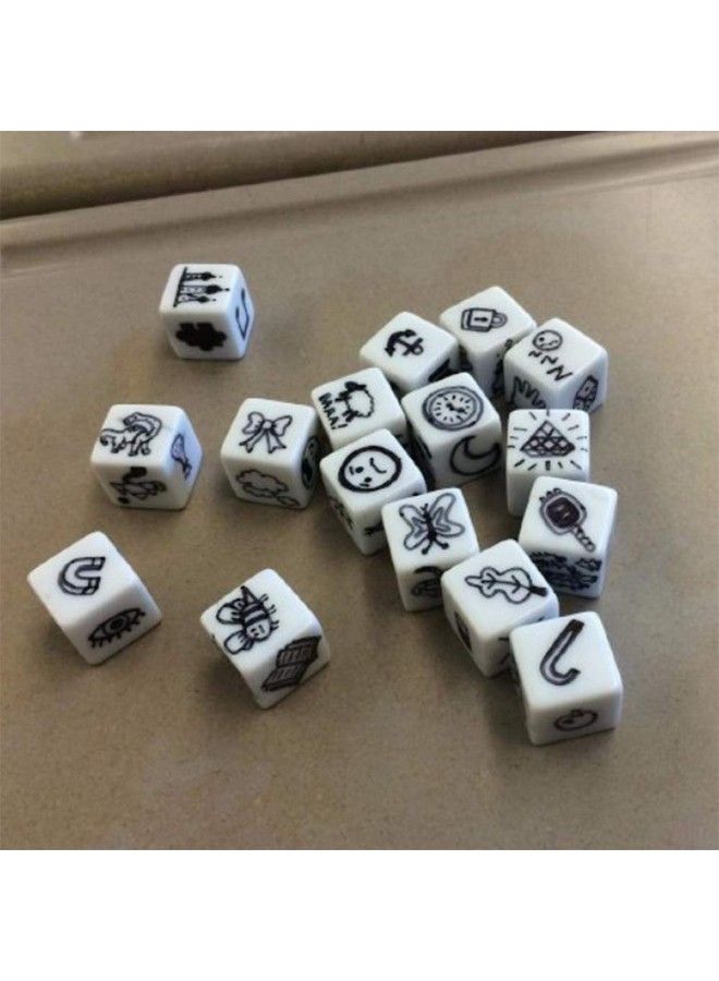 Nakimo 16Mm Blank White Dice For Board Games Diy Fun And Teaching Pack Of 48 - Image 4