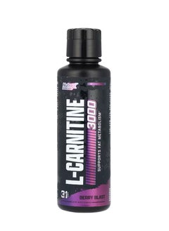 Nutrex Research L-Carnitine 3000 Berry Blast 15.72 fl oz (465 ml)  - Image 1