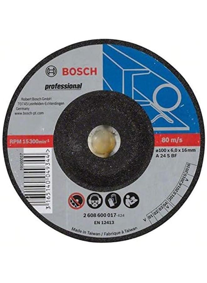 BOSCH Expert For Metal Grinding Disc For Small Angle Grinders 1 Piece 100 Mm Diameter 6.00 Mm Thickness - Image 3