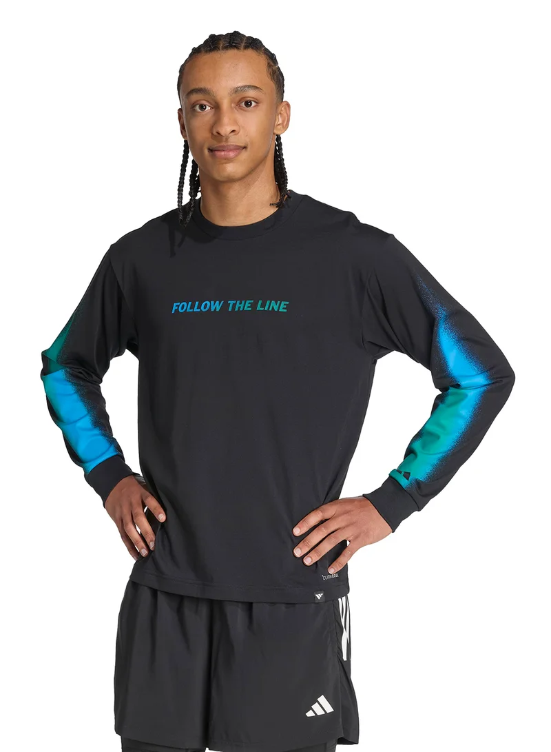 Adidas Follow The Line Graphic T-Shirt