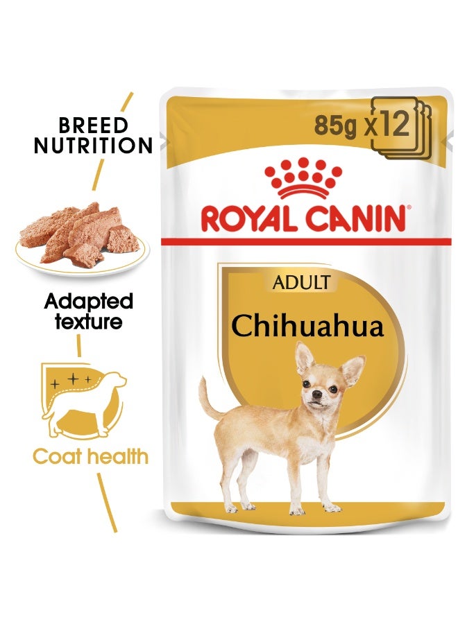 Breed Health Nutrition Chihuahua Adult (WET FOOD - Pouches) 12 x 85g