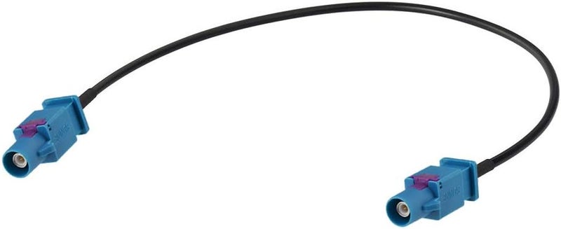 BINGFU Fakra Z Male to Male Vehicle Car Antenna Adapter Cable 30cm 12 inch for Car Stereo Android Head Unit GPS Navigation FM AM Radio Sirius XM Satellite Radio 4G LTE TEL Telematics Bluetooth Module - Image 1