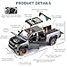 FRJV Toy Trucks for Boys 1 24 Diecast Cars Tacoma Toy TruckCollectible Metal Pickup Trucks Model Car KitsPull Back Tacoma Truck Toy with Lights and SoundsToy Trucks for Boys Age 47Bronze - Image 4