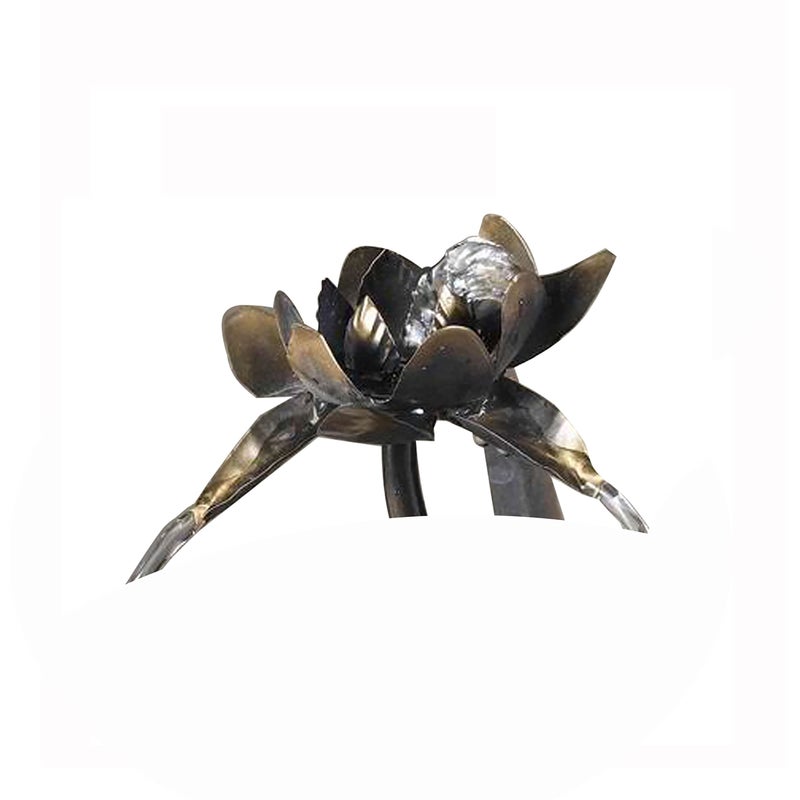 Jeco Cadono Metal Leaves Tabletop Fountain - Image 3