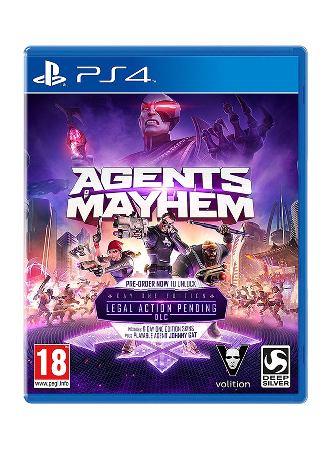 Deep Silver Agents of Mayhem (Intl Version) - Adventure - playstation_4_ps4 - Image 1