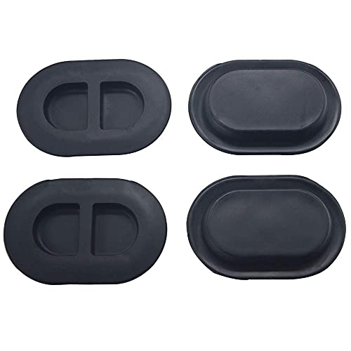 DEF 4PCS Floor Pan Drain Stopple Black Durable Rubber Stopple Protector Replacement for Wrangler 2007-2021 JK JL Unlimited 2 4 Doors (Black) - Image 5