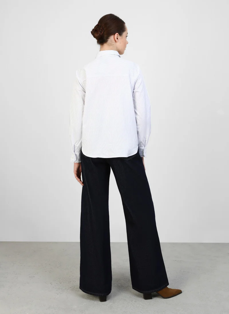 Refka by modanisa Black - White - Blouses - Refka