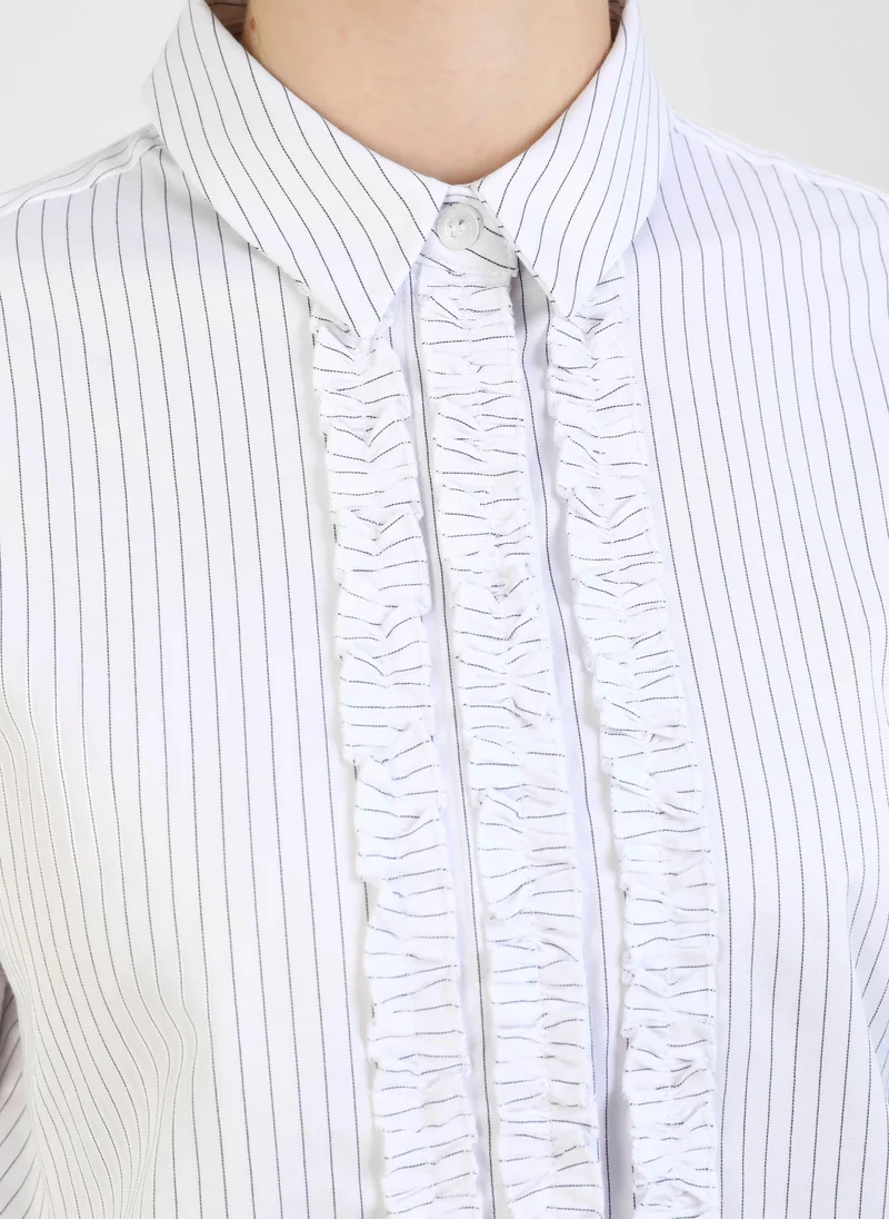Refka by modanisa Black - White - Blouses - Refka