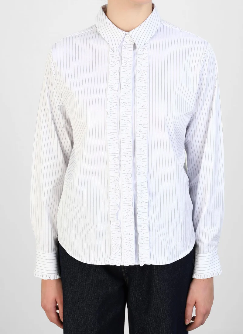 Refka by modanisa Black - White - Blouses - Refka