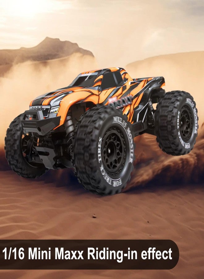LRFHL 12mm Hex RC Wheel Tires for 1/16 Traxxas Mini Maxx 107154-1 Mini XRT VXL 108076-1 E-Revo Mini XRT MJX 16207 16210 16209 16208 HSP 94186 LOSI 1/18 Mini LMT RC Truck Tires Wheel Upgrade (4PCS) - Image 2