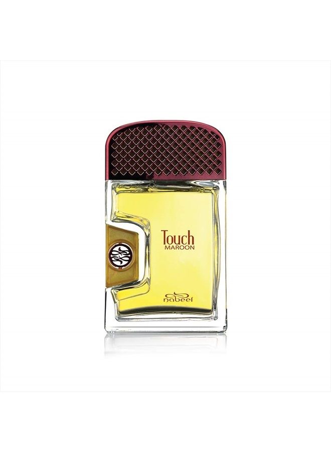 Nabeel Touch Maroon (Eau De parfum) for Men & Women 80 ML (2.7 oz) I IrresistibleUnisex Spray I Exotic Vanilla, White Musk, Rose, Patchouli, Sandalwood I Signature Arabian Perfumery I by Nabeel Perfumes - Image 3