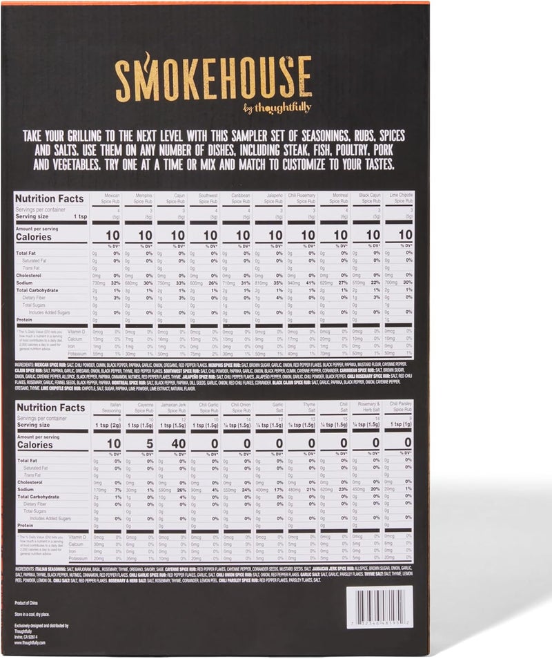 Thoughtfully Smokehouse Ultimate Grilling Spice Set - Image 2