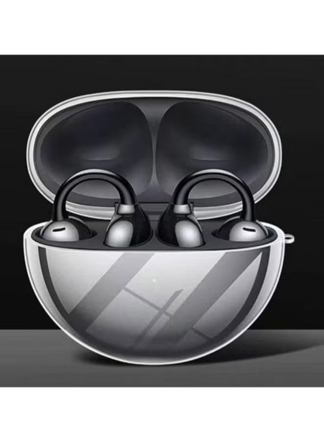 Soft Silicone Protective Case Cover for Huawei FreeClip with Cleaner Kit and Keychain - Image 4