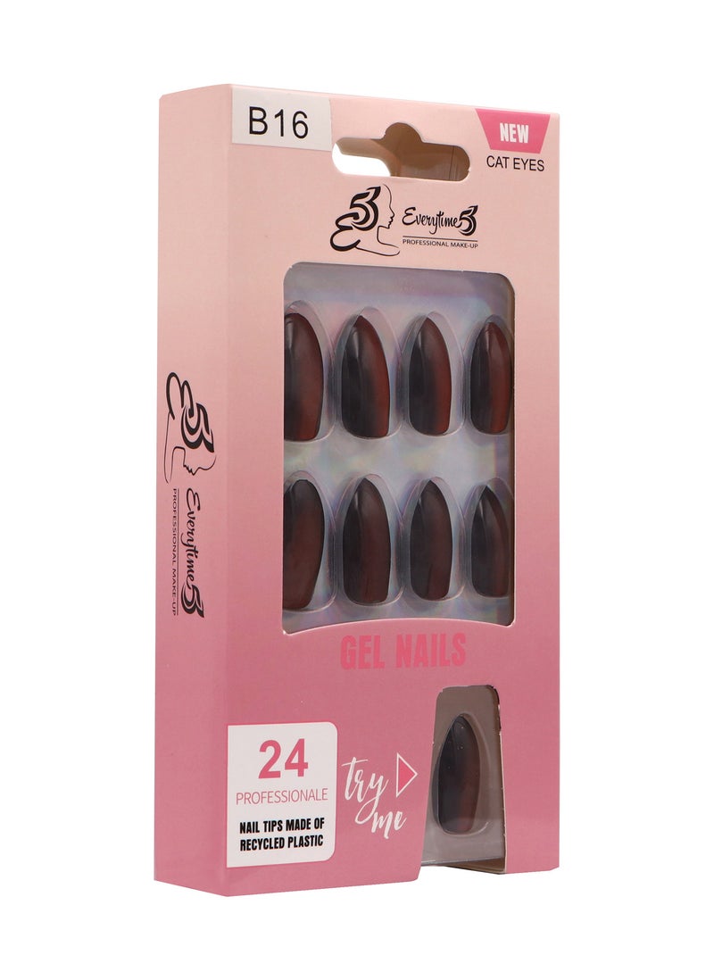 Everytime53 Women's Cateye Gel Nails - B16 - Image 2
