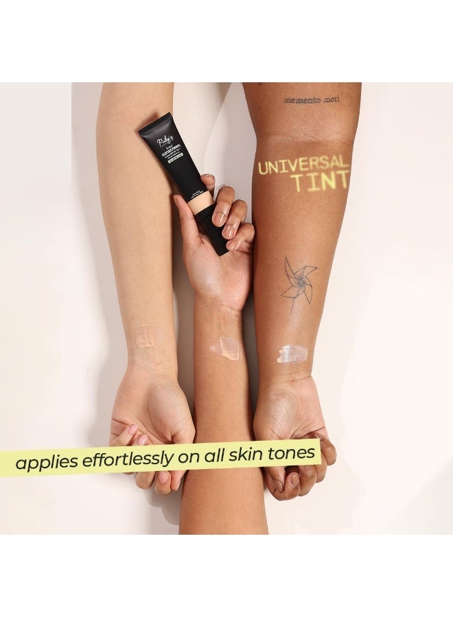 روبيز أورجانيك واقي شمس معدني ملون من Ruby's Organics بمعامل حماية SPF 40، لون عالمي يناسب الجميع، لا يترك أثراً أبيض، مرشحات معدنية 100% للحماية من أشعة UVA وUVB، مقاوم للماء، آمن للبشرة الحساسة، خالٍ من المواد الكيميائية الاصطناعية، طبيعي ونباتي، مناسب لجميع درجات ألوان البشرة - 40 مل - Image 3