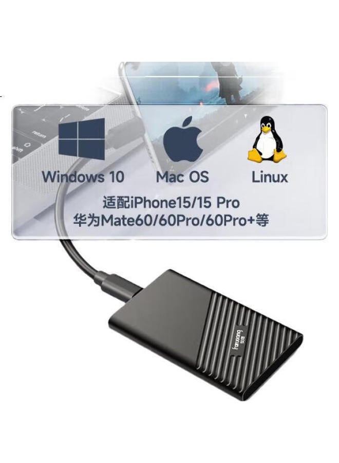 fanxiang Fanxiang 2Tb Portable Solid State Drive (Pssd), Portable Ssd Type-C, Direct Connection To Apple Iphone 16 Pro Max, External Hard Drive For Computer, Ps2000W - Image 2