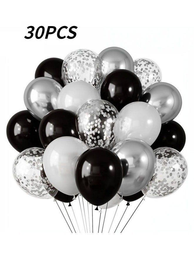 30-Piece Decorative Birthday Party Celebration Activities Inflatable Balloon Set - Image 1