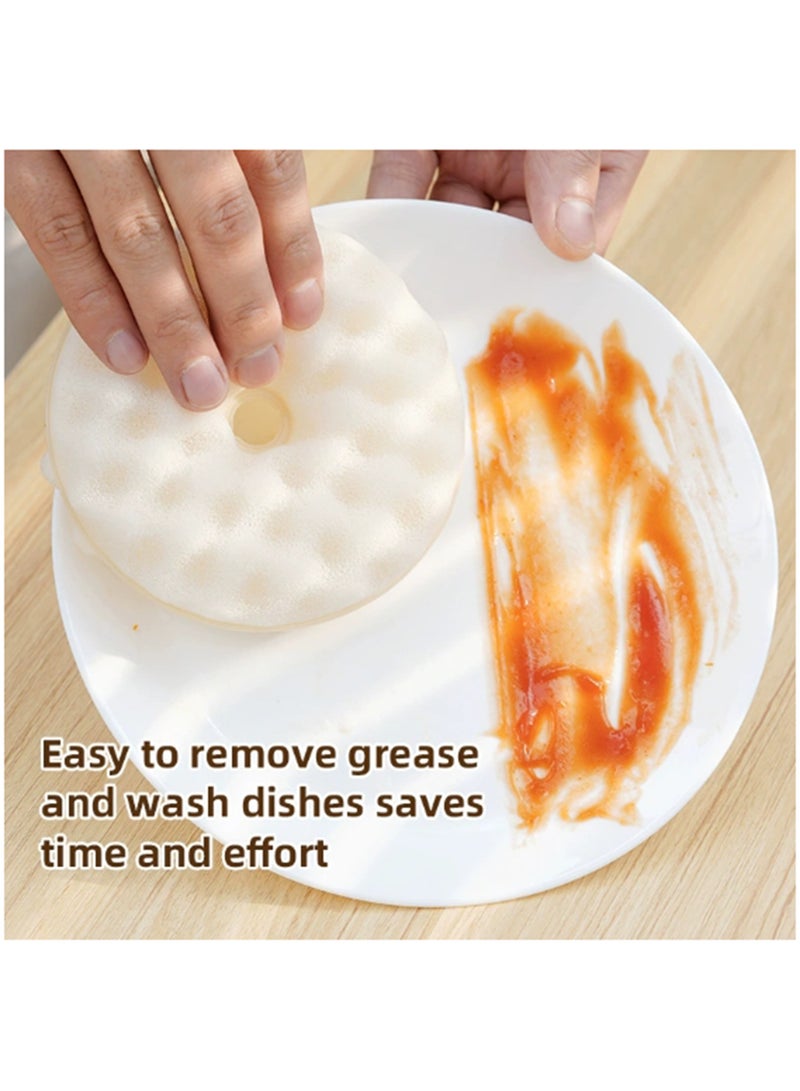 Sponge kitchen cleaning and dishwashing brush - Image 3