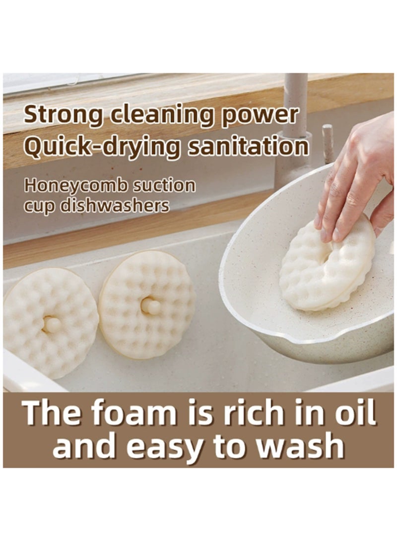 Sponge kitchen cleaning and dishwashing brush - Image 2