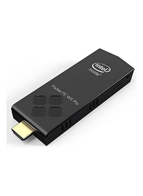 جهاز كمبيوتر صغير W5 Intel Atom Z8350 يعمل بنظام Windows 10 وذاكرة وصول عشوائي 4 جيجابايت DDR3/64 جيجابايت eMMC يدعم 4KB HD ثنائي النطاق واي فاي BT 4.2