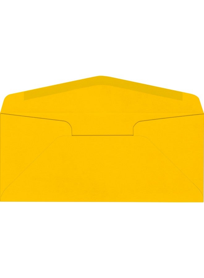 إنفيلوبس.كوم لوكس بيبر 10 مظاريف تجارية فلاب | 4 1/8 بوصة × 9 1/2 بوصة | عباد الشمس الأصفر | 80 رطل. نص | 50 الكمية - Image 2