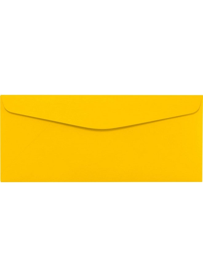 إنفيلوبس.كوم لوكس بيبر 10 مظاريف تجارية فلاب | 4 1/8 بوصة × 9 1/2 بوصة | عباد الشمس الأصفر | 80 رطل. نص | 50 الكمية - Image 1