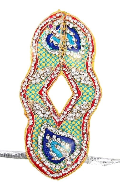 Partish Laddu Gopal Heavy Janamashtmi Dress Size 0 l Ladoo Gopal Dress l Kanha Ji Poshak Size 1 2 4 5 6 (Y) - Image 5