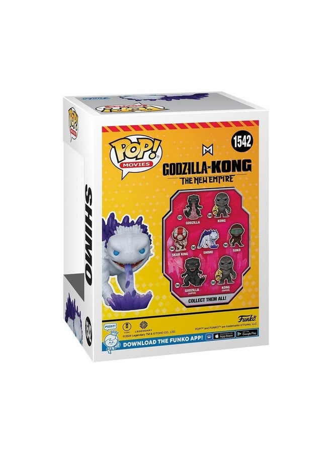 Funko فنكو بوب! أفلام: غودزيلا ضد كونغ: الإمبراطورية الجديدة - شيمو مع شعاع الجليد - غودزيلا ضد كونغ - تمثال فينيل قابل للجمع - فكرة هدية - منتجات رسمية - للأطفال والبالغين - عشاق الأفلام - Image 3