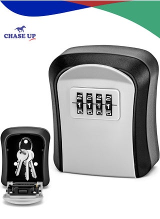 Key Lock Box Safety Password Number Code, 4 Digits Wall Mounted Key Safe Box for Keys Storage Combination Cabinet Lock Outdoor Indoor Home Office Garage Garden - pzsku/ZAF22B93A403A319E9CB1Z/45/1750625763/ff25be04-d283-4092-b53c-824d9083a5f3
