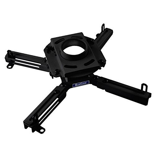 QualGear Pro-AV QG-KIT-VA-3IN-B Projector Mount Kit Accessory Vaulted Ceiling Adapter, 3" 1.5", Black - Image 3