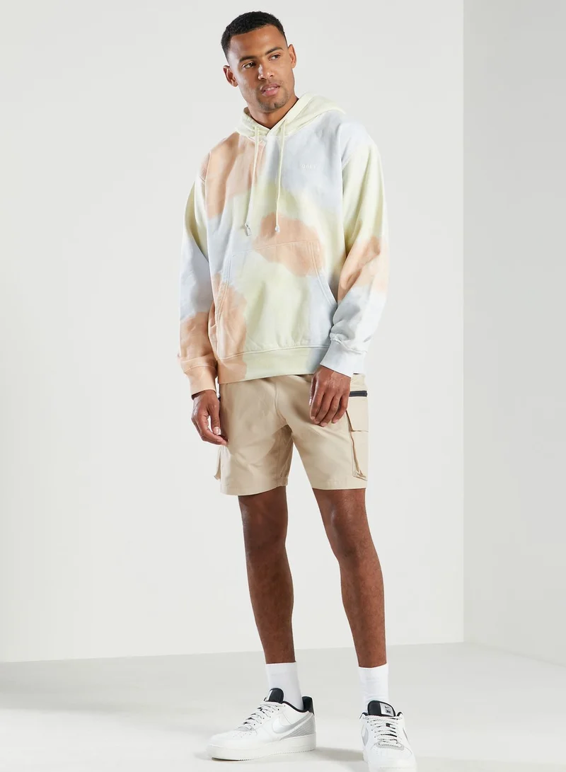 OBEY Tie Dye Fleece Sweatshirt