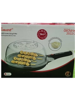Smart Classic Electric Non Stick Multi Purpose 5 in 1 Pan Popcorn Maker Grill and a bowl for eggs And a crepe machine  - Image 2