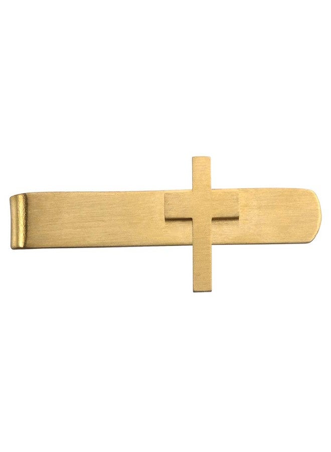 HAWSON 2 Inch Cross Tie Clips for Men, Tie Bar for Men's Skinny Necktie, Mens Accessories on Wedding Day or Going to Church. - Image 3
